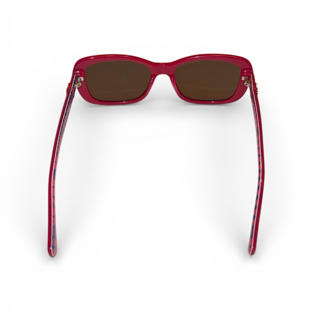 SOLD - Love Moschino Sunglasses in Fuchsia - Picture 10 of 12